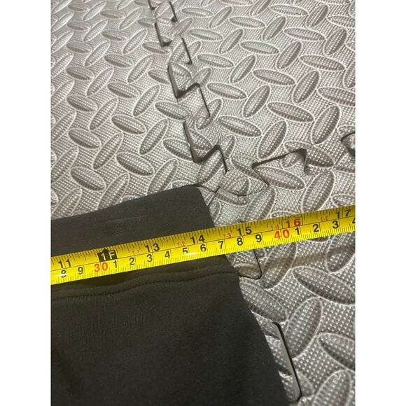 AYR The High Hopes Pants Flare Wide Leg Black Medium Pull On Pima Cotton Blend - Picture 8 of 10